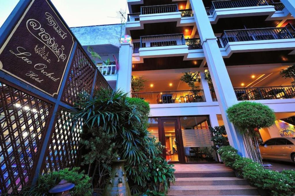 Lao Orchid Hotel Vientiane Eksteriør bilde