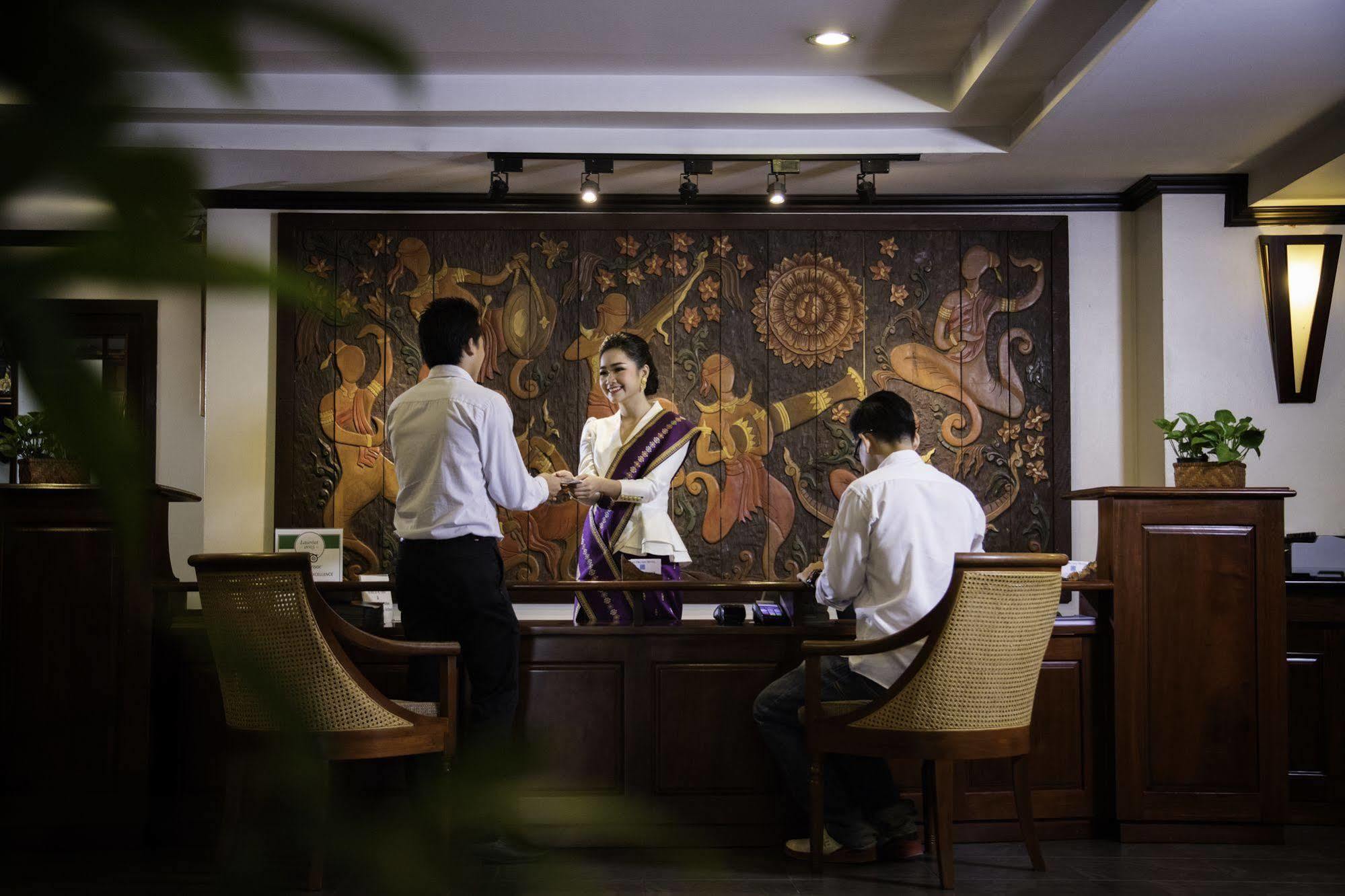 Lao Orchid Hotel Vientiane Eksteriør bilde
