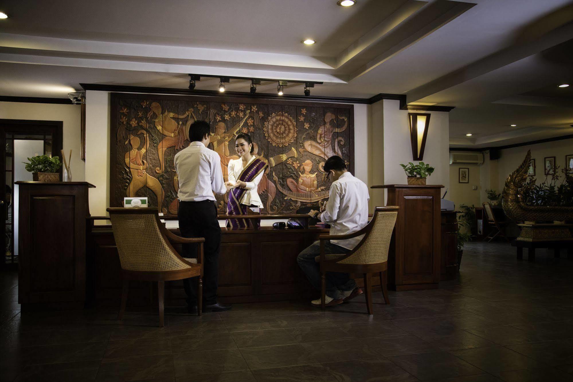 Lao Orchid Hotel Vientiane Eksteriør bilde