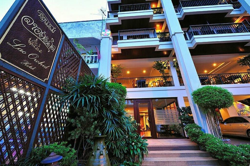 Lao Orchid Hotel Vientiane Eksteriør bilde